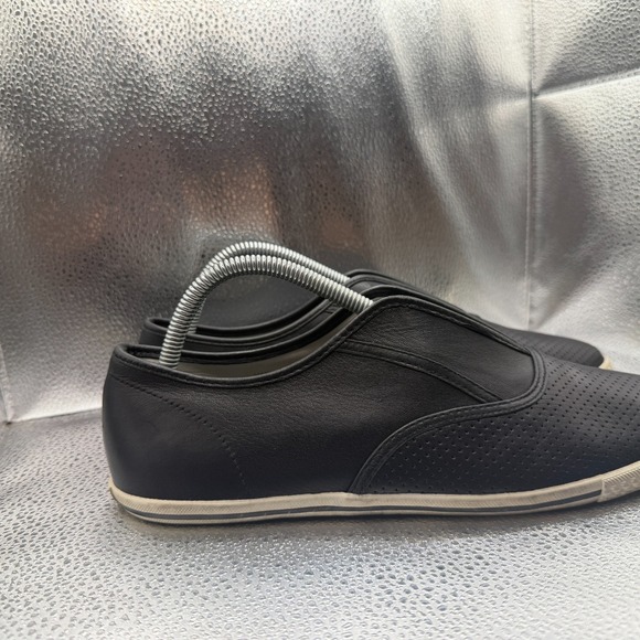 Size EU 40 Marc By Marc Jacobs Codie Black Womens Leather Slip On Sneakers - Picture 2 of 9